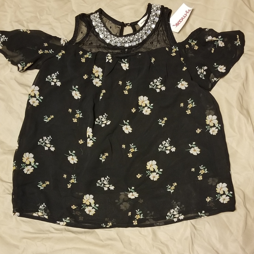 Flowered blouse